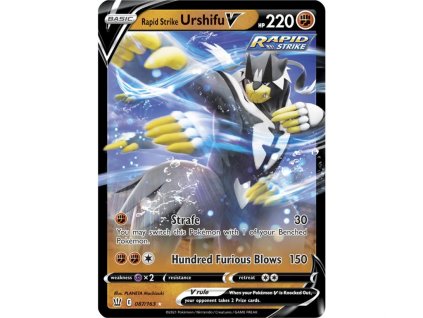 pokemon tcg rapid strike urshifu v 087 163