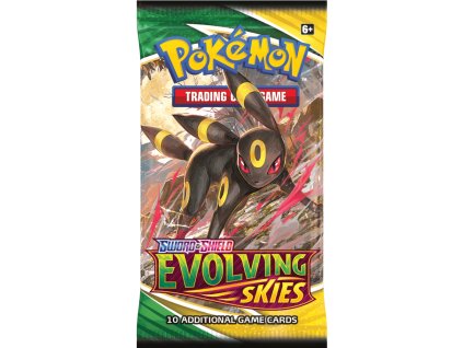 tcg pokemon sword shield evolving skies booster 10 karet