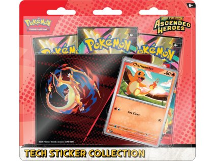 pokemon tcg ascended heroes tech sticker collection charmander