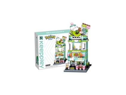keeppley k20207 bulbasaur dessert house building blocks toy set