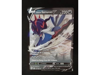 Hisuian Samurott V 101/189