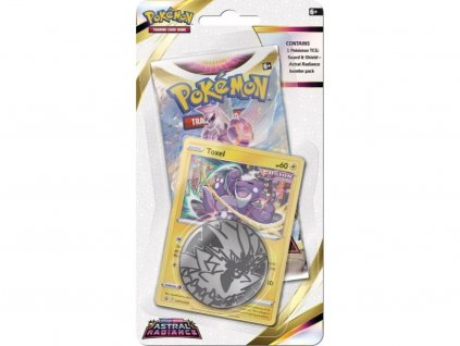 Pokémon TCG Sword & Shield Astral Radiance Booster balíčky mince Toxel Promo karta