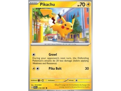 Pikachu 018/091