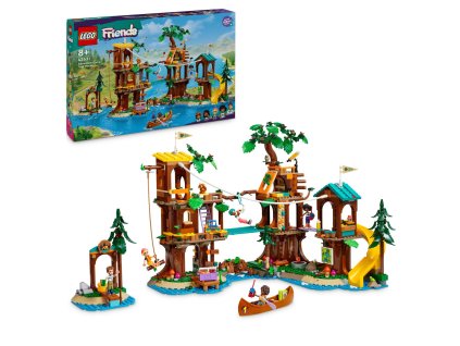 Dobrodružný tábor – dům na stromě