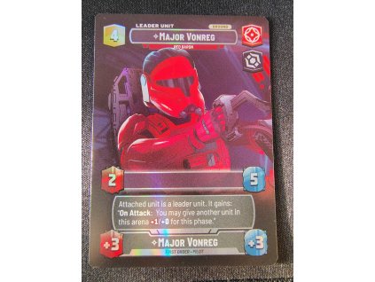 Major Vonreg, Red Baron