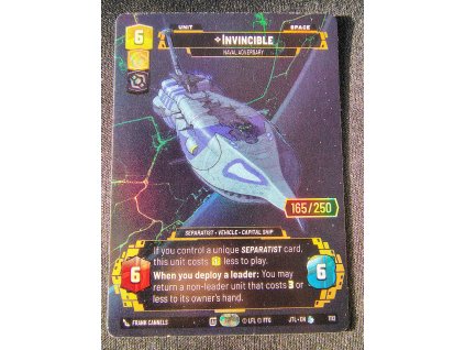 Invincible, Naval Adversary