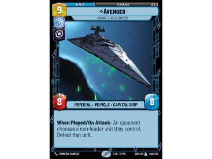 Avenger, Hunting Star Destroyer 040