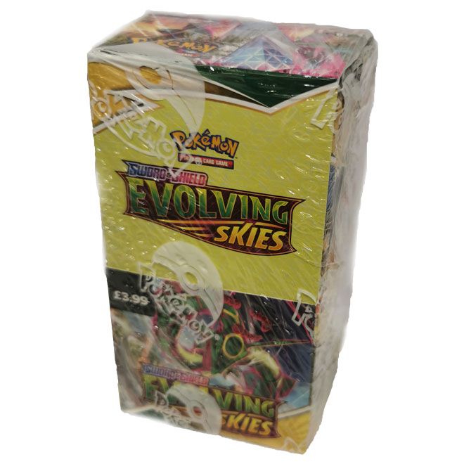 Pokémon TCG Evolving Skies Booster box (18 Boosters) Pokemon4U