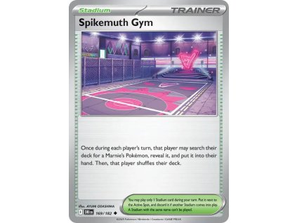 169/182 Spikemuth Gym (Barva Reverse holo)