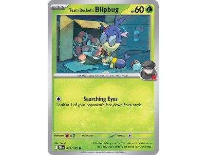 015/182 Team Rocket's Blipbug (Barva Reverse holo)
