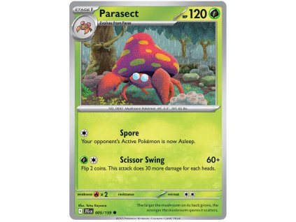 005/159 Parasect (Barva Reverse holo)