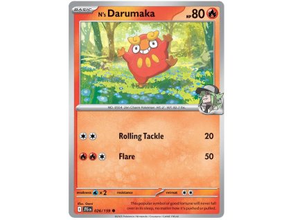 026/159 N's Darumaka (Barva Reverse holo)