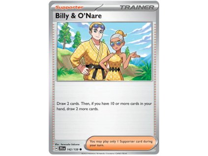 142/159 Billy and O'Nare (Barva Reverse holo)