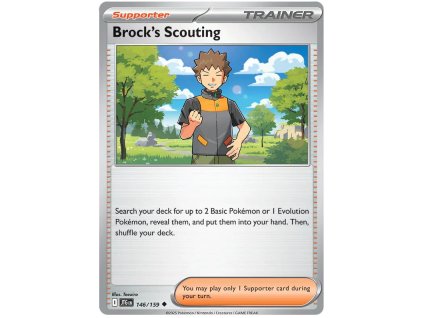 146/159 Brock's Scouting (Barva Reverse holo)