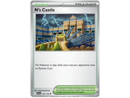 152/159 N's Castle (Barva Reverse holo)