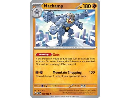 068/165 Machamp (Barva Reverse holo)