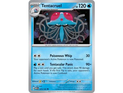 073/165 Tentacruel (Barva Reverse holo)