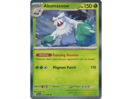 011/193 Abomasnow (Barva Reverse holo)