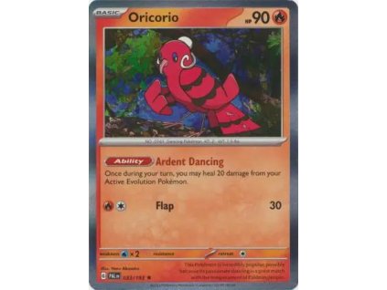 033/193 Oricorio (Barva Reverse holo)