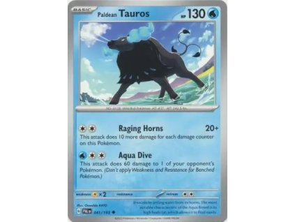 041/193 Paldean Tauros (Barva Reverse holo)
