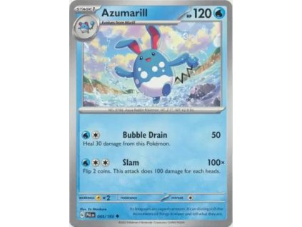 045/193 Azumarill (Barva Reverse holo)