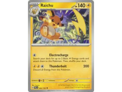 064/193 Raichu (Barva Reverse holo)