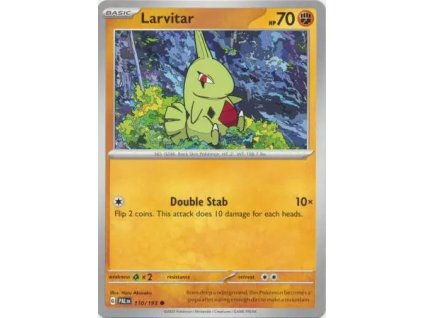 110/193 Larvitar (Barva Reverse holo)