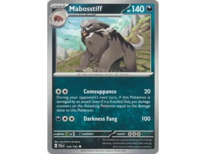 143/193 Mabosstiff (Barva Reverse holo)