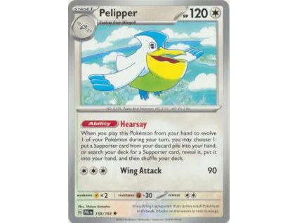 159/193 Pelipper (Barva Reverse holo)