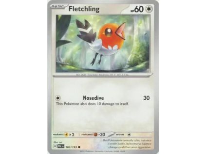 163/193 Fletchling (Barva Reverse holo)