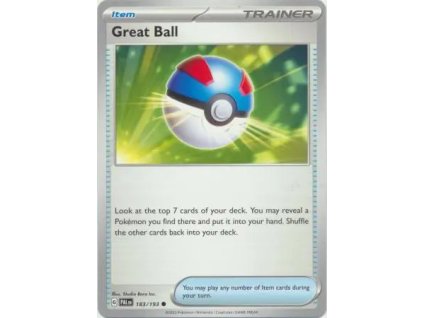 183/193 Great Ball (Barva Reverse holo)