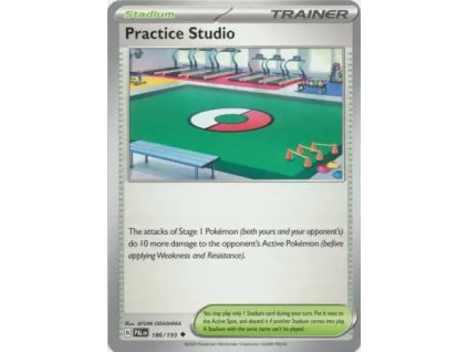 186/193 Practice Studio (Barva Reverse holo)