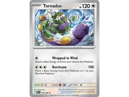 078/086 Tornadus (Barva Reverse holo)