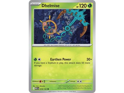 018/132 Dhelmise (Barva Reverse holo)
