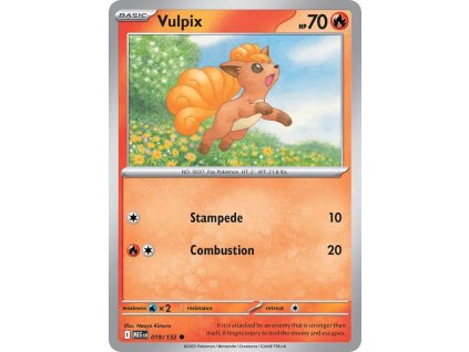 019/132 Vulpix (Barva Reverse holo)