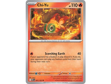 031/132 Chi-Yu (Barva Reverse holo)