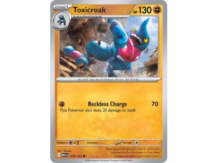079/132 Toxicroak (Barva Reverse holo)