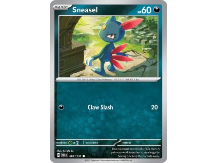 061/131 Sneasel (Barva Reverse holo)