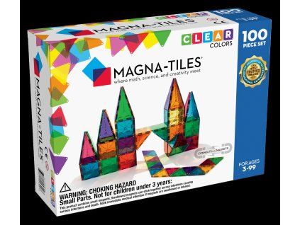 MagnaTiles CC 100pc Carton Front Angle