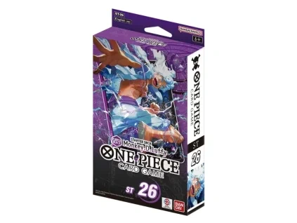 one piece starter deck st26 monkeydluffy purpleblack