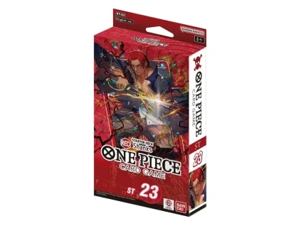 one piece starter deck st23 shanks red