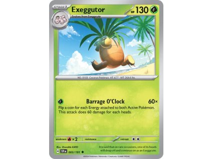 003/191 Exeggutor (Barva Reverse holo)