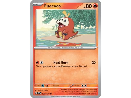 029/191 Fuecoco (Barva Reverse holo)