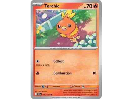 040/182 Torchic (Barva Reverse holo)