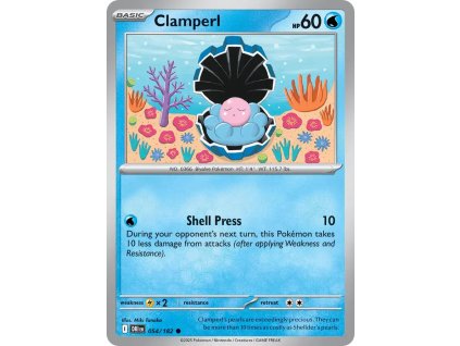 054/182 Clamperl (Barva Reverse holo)