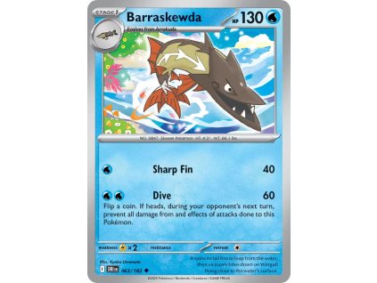 063/182 Barraskewda (Barva Reverse holo)