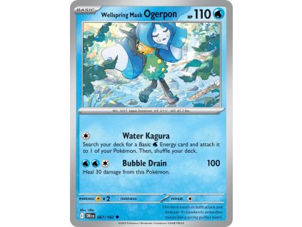 067/182 Wellspring Mask Ogerpon (Barva Reverse holo)