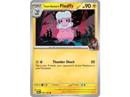 073/182 Team Rocket's Flaaffy (Barva Reverse holo)