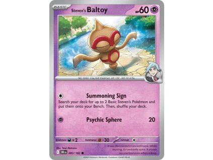 083/182 Steven's Baltoy (Barva Reverse holo)