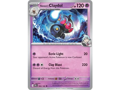 084/182 Steven's Claydol (Barva Reverse holo)